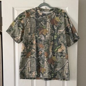 PacSun Multicolor Camouflage Short Sleeve Tee
